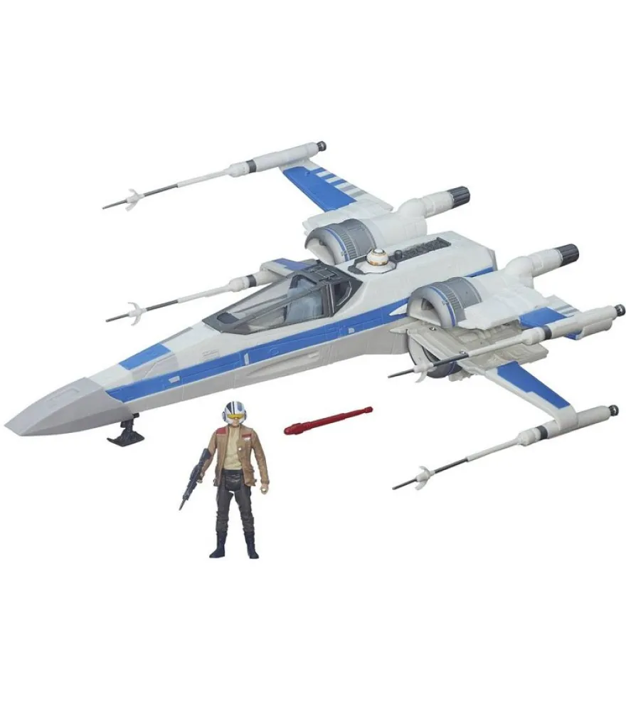 B-Ware Star Wars Episode VII Fahrzeug mit Figur 2015 Resistance X-Wing Exclusive - defekte Verp.