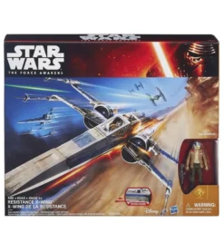 B-Ware Star Wars Episode VII Fahrzeug mit Figur 2015 Resistance X-Wing Exclusive - defekte Verp.