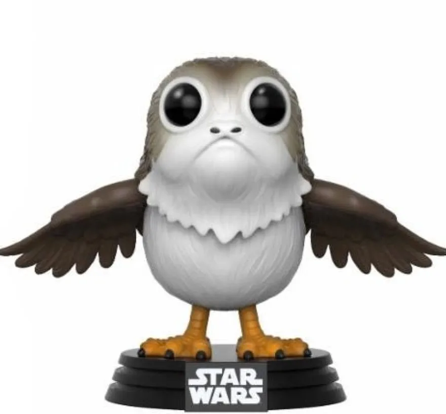 B-Ware Star Wars Episode VIII POP! Vinyl Wackelkopf-Figur Porg 9 cm - defekte Verpackung