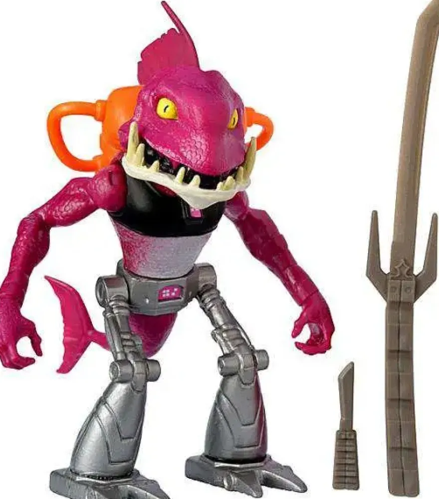 B-Ware Teenage Mutant Ninja Turtles Nickelodeon Fishface Actionfigur - defekte Verpackung