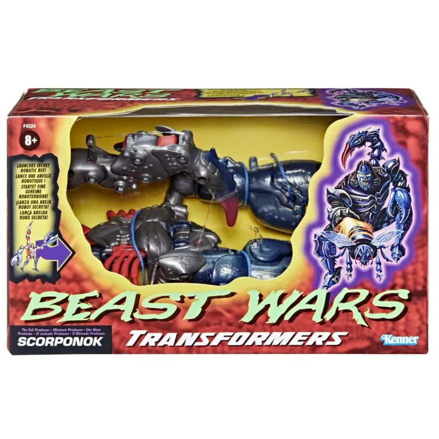 B-Ware Transformers Beast Wars Vintage Voyager Scorponok (Exclusive) - defekte Verpackung