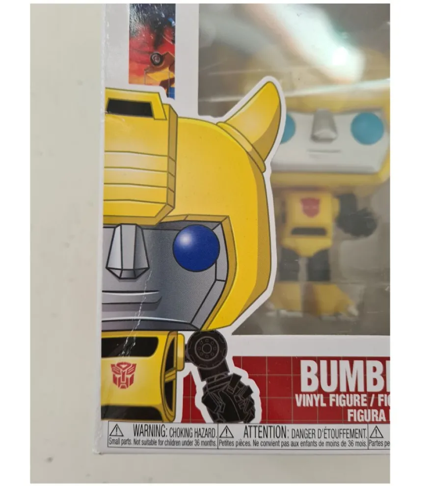 B-Ware Transformers POP! Movies Vinyl Figur Bumblebee 9 cm - defekte Verpackung