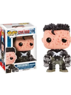 Captain America: Civil War Funko Pop! Vinylfigur Crossbones (Unmasked) 139 Exclusive