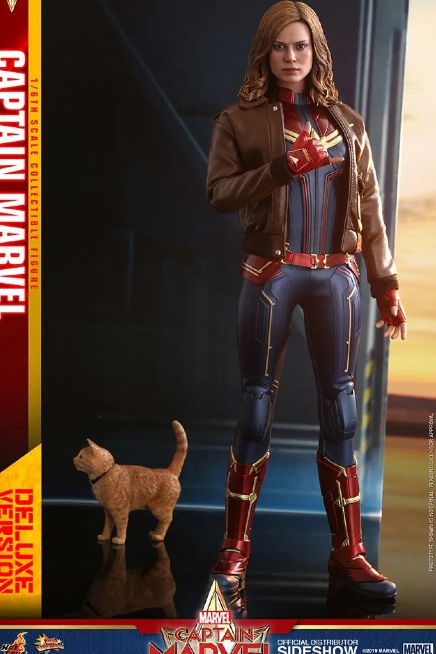 Captain Marvel Movie Masterpiece Actionfigur 1/6 Captain Marvel (Deluxe Version)
