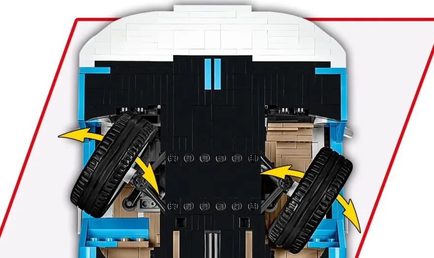 Cars Scale 1:12 - Volkswagen Transporter T2B Bus