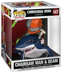 Chainsaw Man POP! Rides Deluxe Vinyl Figur CSM & Beam 15 cm