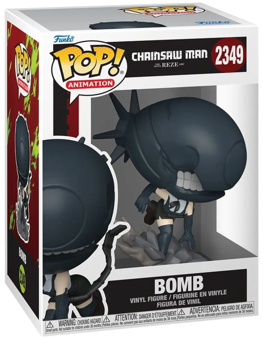 Chainsaw Man - The Movie: Reze Arc POP! Animation Vinyl Figur Bomb 9 cm