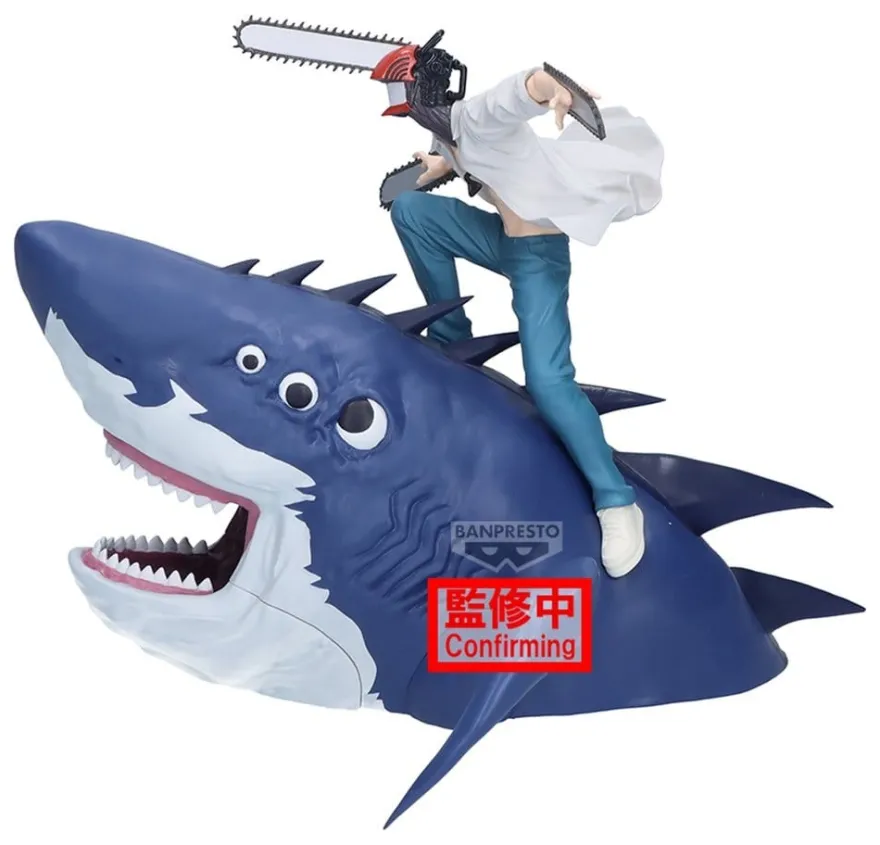 Chainsaw Man The Movie: Reze Arc Figure Life PVC-Figur Chainsaw Man & Beam 13 cm
