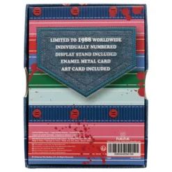 Chucky Die Mörderpuppe mit Spell Card Metallbarren Chucky Limited Edition