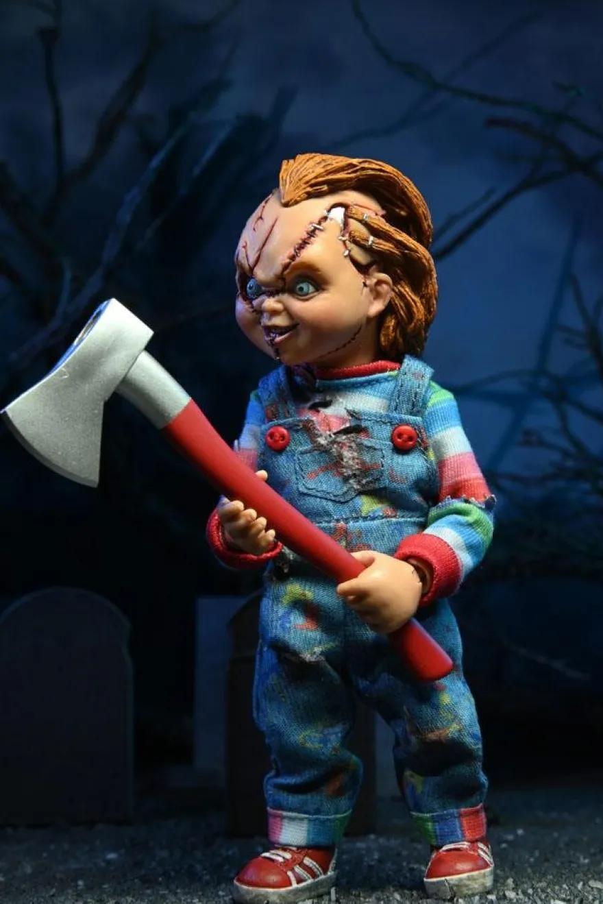 Chucky und seine Braut Retro Actionfiguren Chucky & Tiffany (2-Pack)