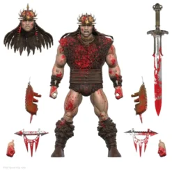 Conan der Barbar Ultimates Actionfigur Conan Blood Soaked Pit Fighter 18 cm