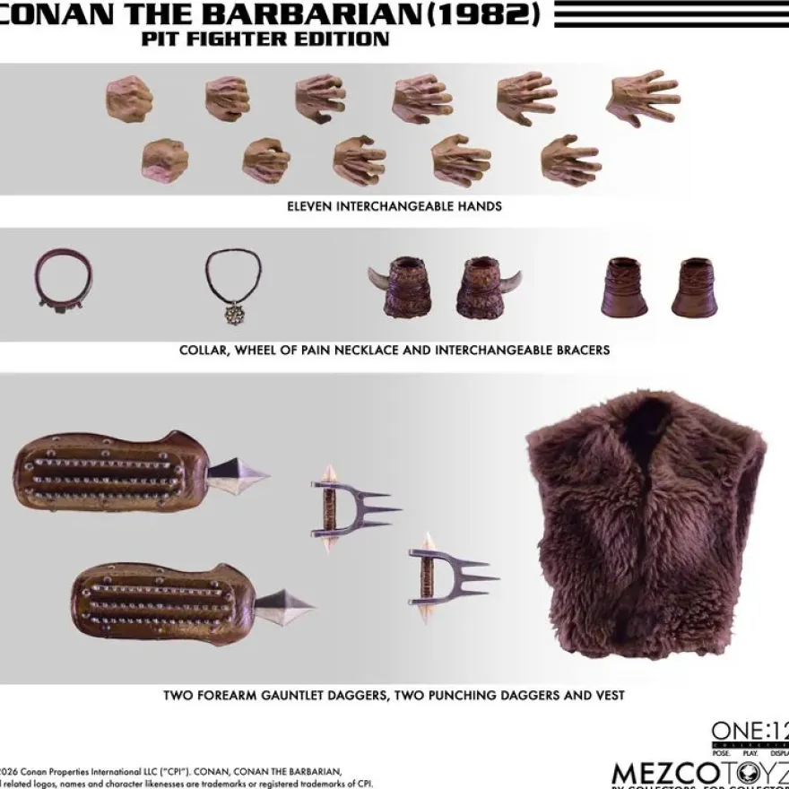 Conan The Barbarian Pit Fighter Edition One:12 Collective Actionfigur