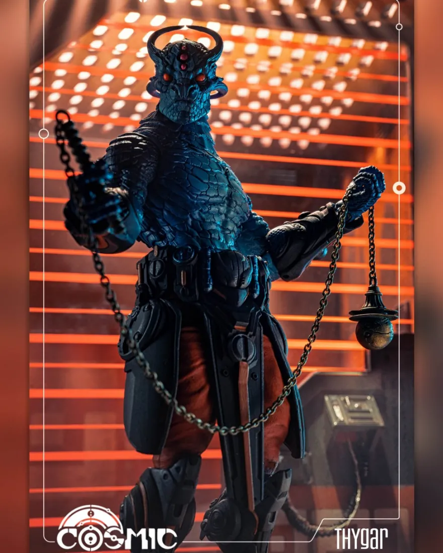 Cosmic Legions Actionfigur GraveRing Olek Thygar