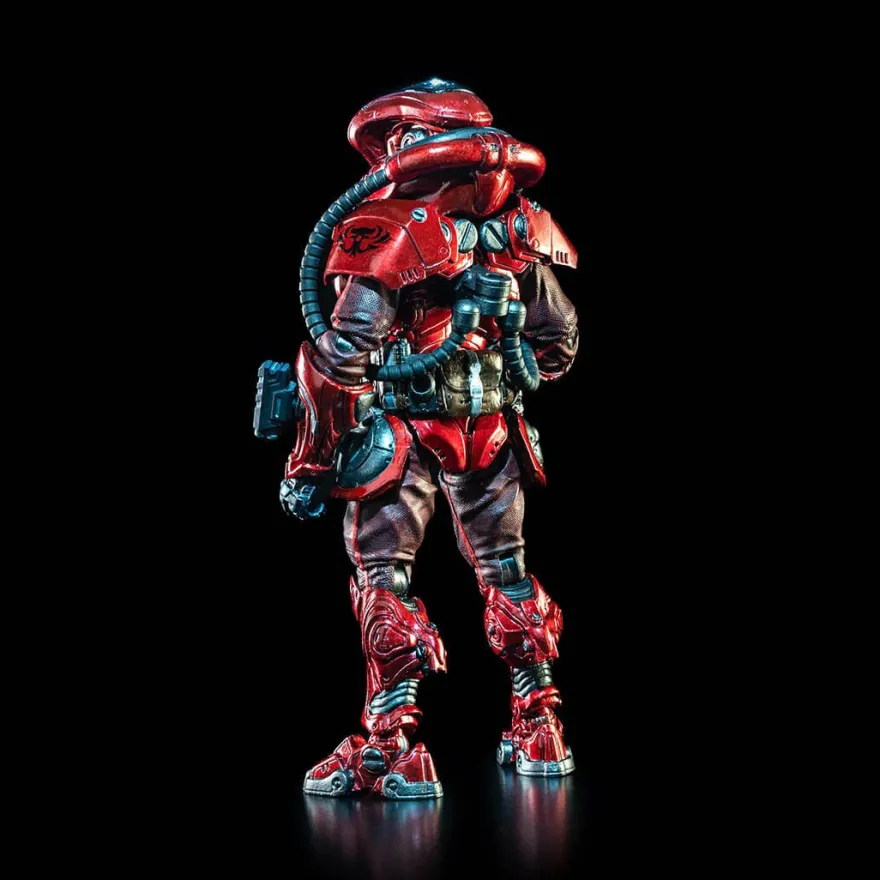 Cosmic Legions Actionfigur Outpost Zaxxius - T.U.5.C.C. Pilot