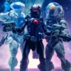 Cosmic Legions Actionfigur T.U.5.C.C. Sentry