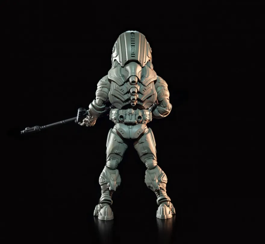 Cosmic Legions Actionfigur T.U.5.C.C. Sentry