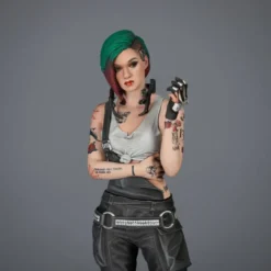 Cyberpunk 2077 Statue Judy Alvarez