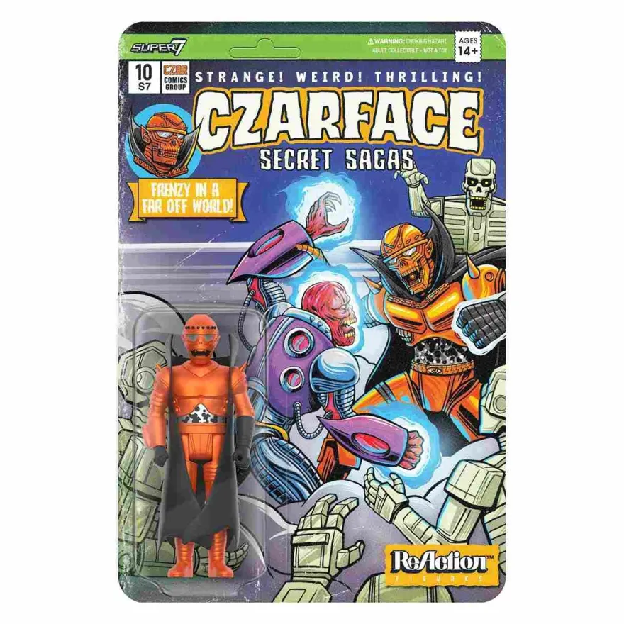 Czarface ReAction Actionfigur Wave 11 - Czarface (Orange & Black)