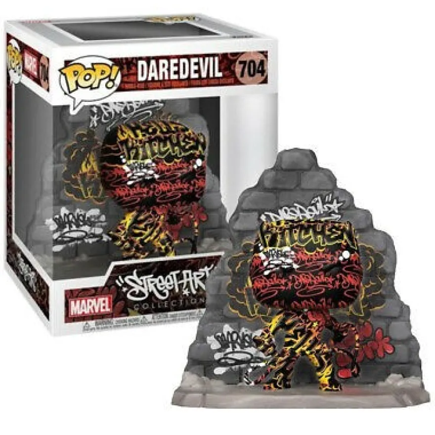 Daredevil Funko Pop! Vinylfigur Graffity Deco (Deluxe) Exclusive