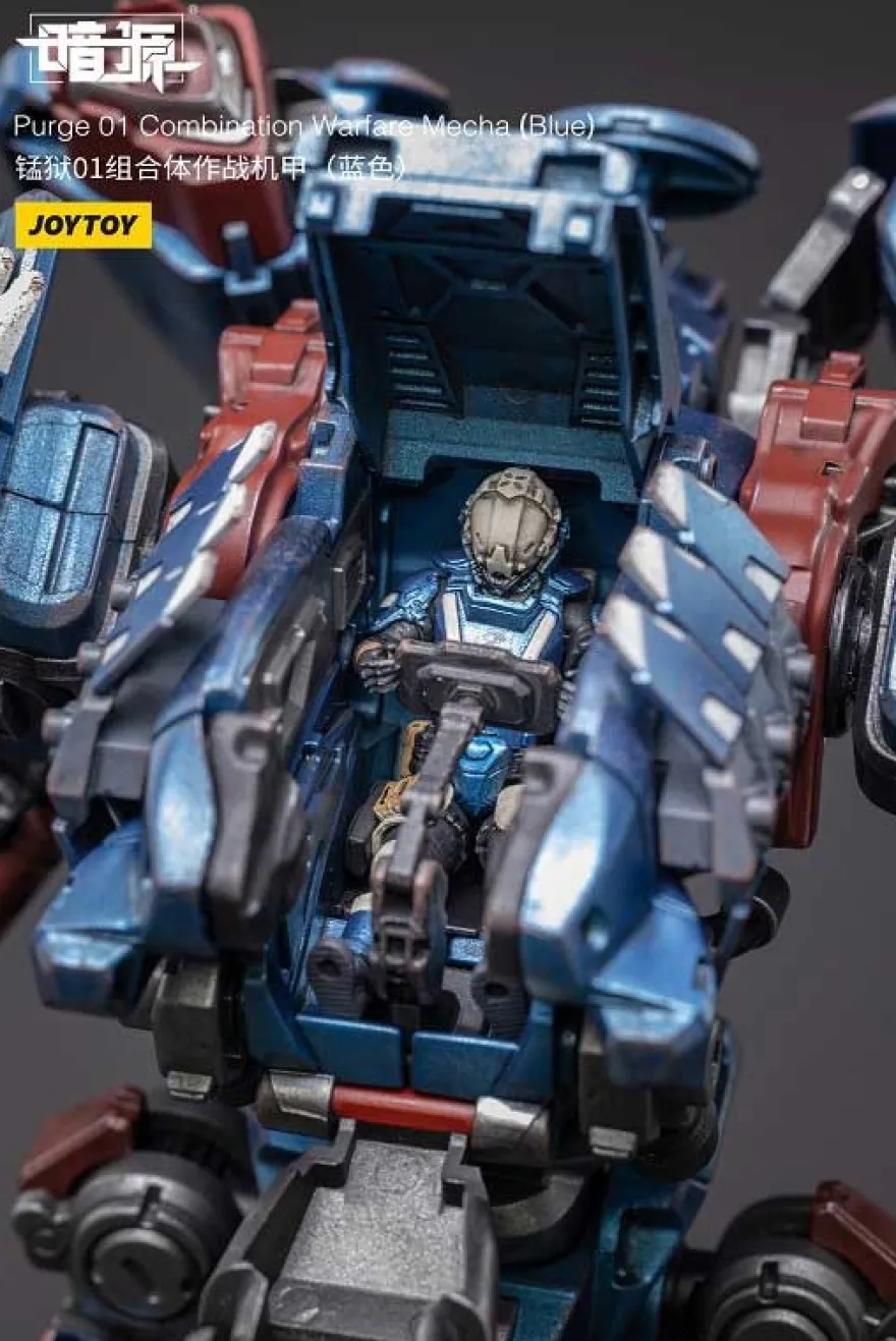 Dark Source Purge 01 Combination Warfare Mecha (Blue)