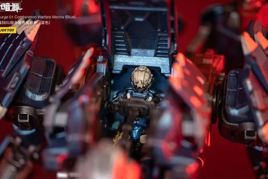 Dark Source Purge 01 Combination Warfare Mecha (Blue)