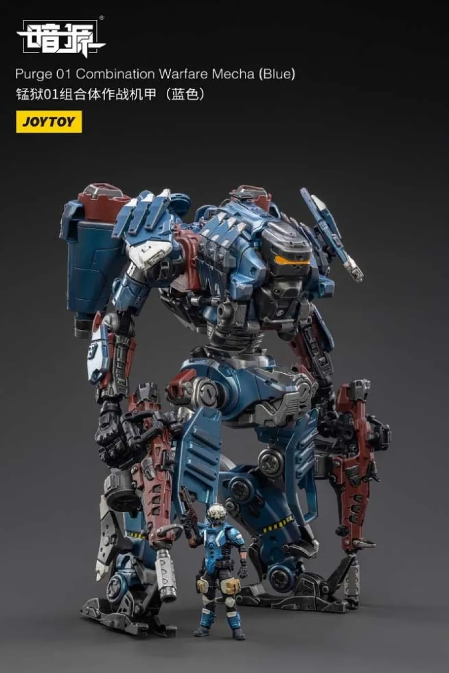 Dark Source Purge 01 Combination Warfare Mecha (Blue)