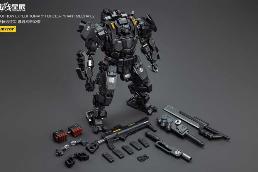 Dark Source Sorrow Expeditionary Forces Tyrant Mecha 02