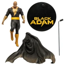 DC Black Adam Movie Posed Statue Black Adam