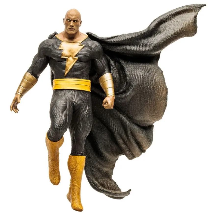 DC Black Adam Movie Posed Statue Black Adam