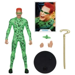 DC Build A Megafig Actionfigur Batman Forever The Riddler (Gold Label) 18 cm BAF: Nightmare Bat