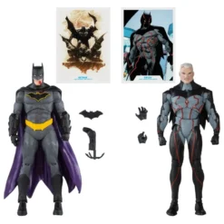 DC Collector Actionfiguren 2er-Pack Omega (Unmasked) & Batman (Bloody)(Gold Label) 18 cm