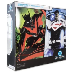 DC Collector Actionfigur 2er-Pack Batman Beyond Vs Justice Lord Superman 18 cm