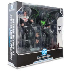 DC Collector Actionfigur 2er-Pack Batman Beyond Vs Justice Lord Superman 18 cm