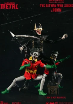 DC Comics: Dark Nights Death Metal - The Batman Who Laughs with Robin 1:9 Actionfiguren Set