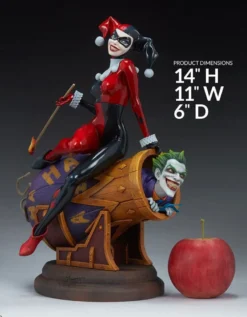 DC Comics Diorama Harley Quinn and The Joker 35 cm