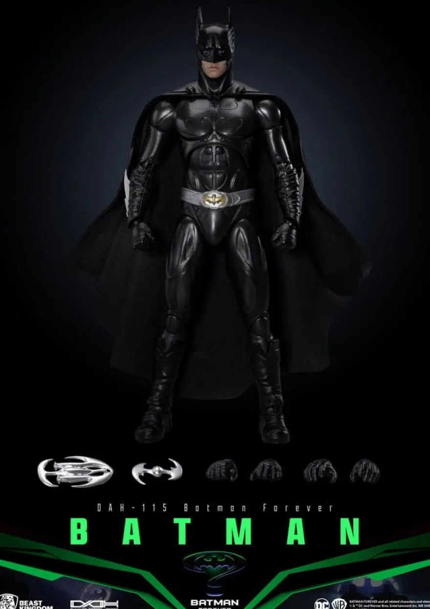 DC Comics Dynamic 8ction Heroes Actionfigur 1/9 Batman (Batman Forever) 21 cm