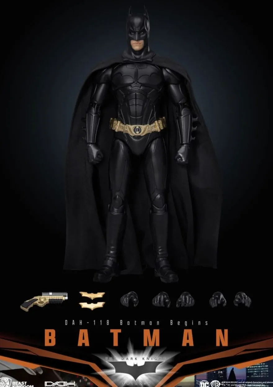DC Comics Dynamic 8ction Heroes Actionfigur 1/9 Batman (Batman Begins) 21 cm