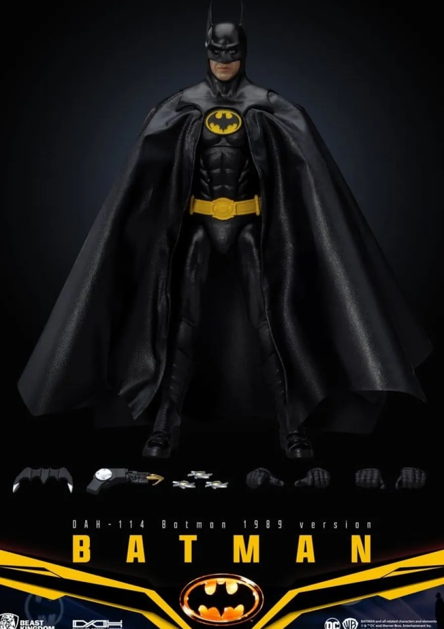 DC Comics Dynamic 8ction Heroes Actionfigur Batman 1989 Standard Version 21 cm