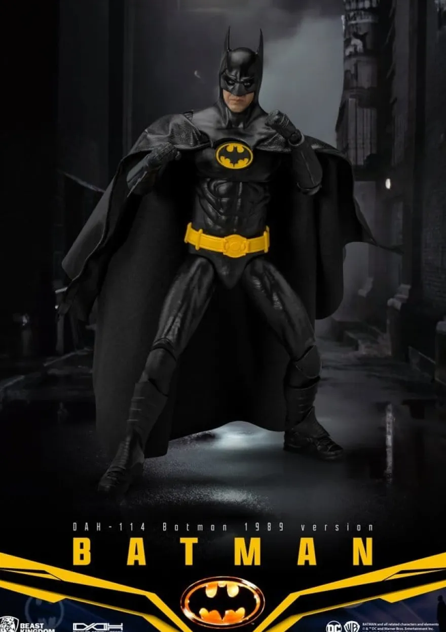 DC Comics Dynamic 8ction Heroes Actionfigur Batman 1989 Standard Version 21 cm