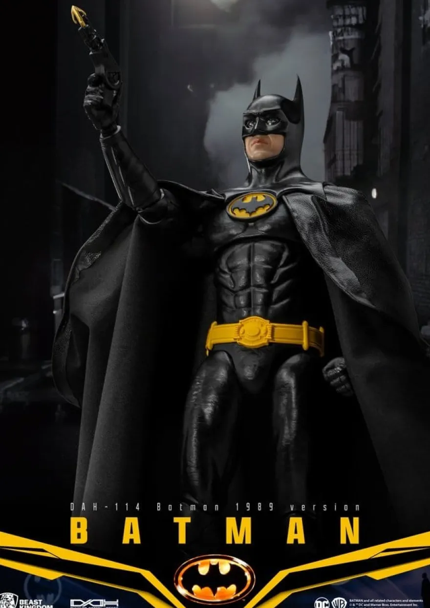 DC Comics Dynamic 8ction Heroes Actionfigur Batman 1989 Standard Version 21 cm