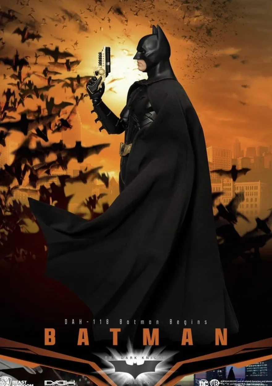 DC Comics Dynamic 8ction Heroes Actionfigur Batman (Batman Begins) 21 cm