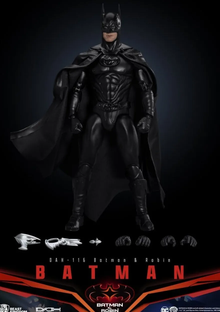 DC Comics Dynamic 8ction Heroes Actionfigur Batman (Batman & Robin) 21 cm