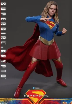 DC Comics Movie Masterpiece Actionfiguren Set Supergirl & Krypto 28 cm
