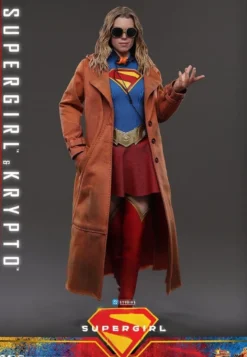 DC Comics Movie Masterpiece Actionfiguren Set Supergirl & Krypto 28 cm