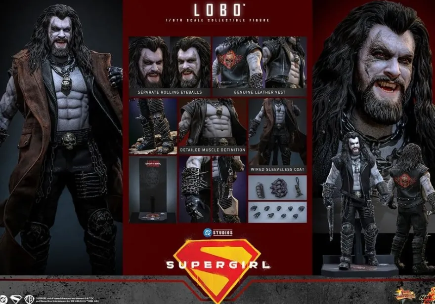 DC Comics Movie Masterpiece Actionfigur 1/6 Lobo 33 cm