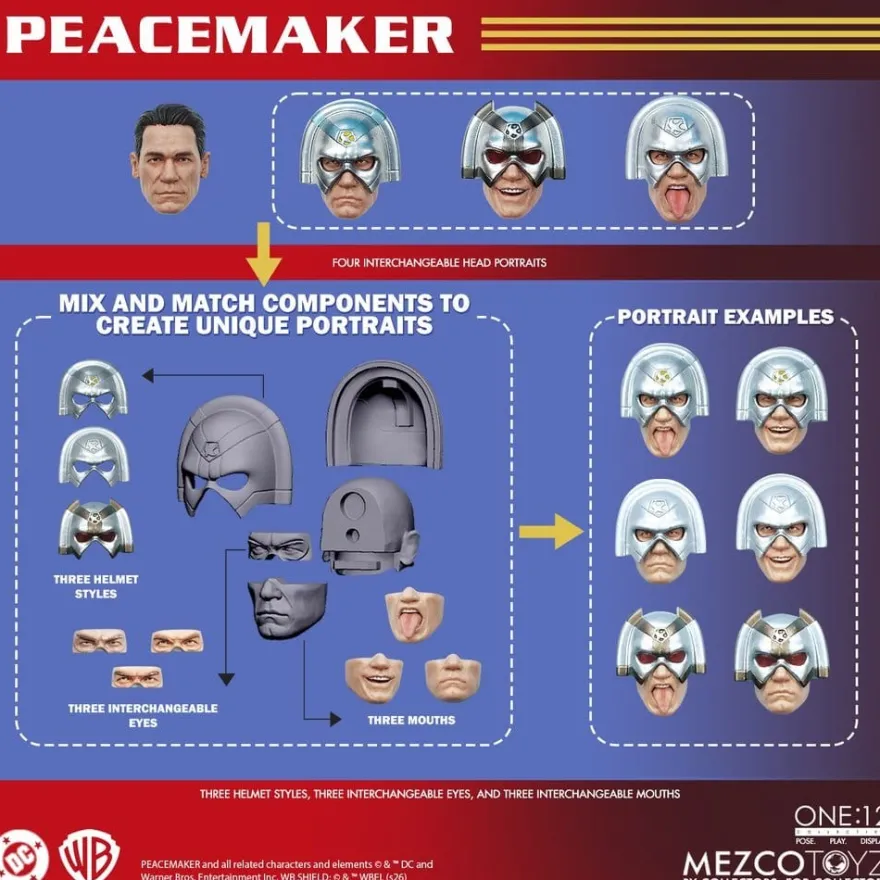 DC Comics One:12 Collective Actionfigur 1/12 Peacemaker 17 cm