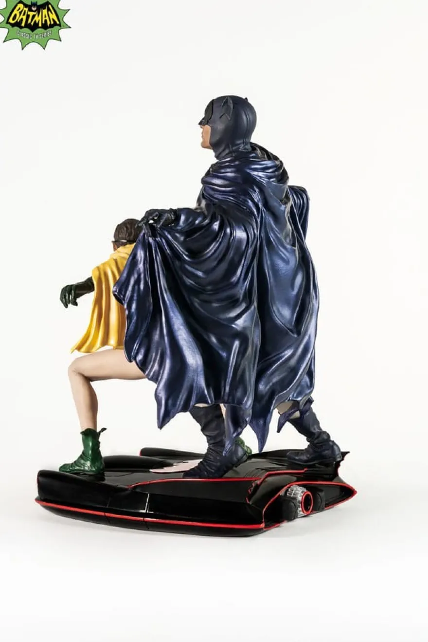 DC Comics PVC Diorama Statue 1/8 Batman & Robin 1966 23 cm