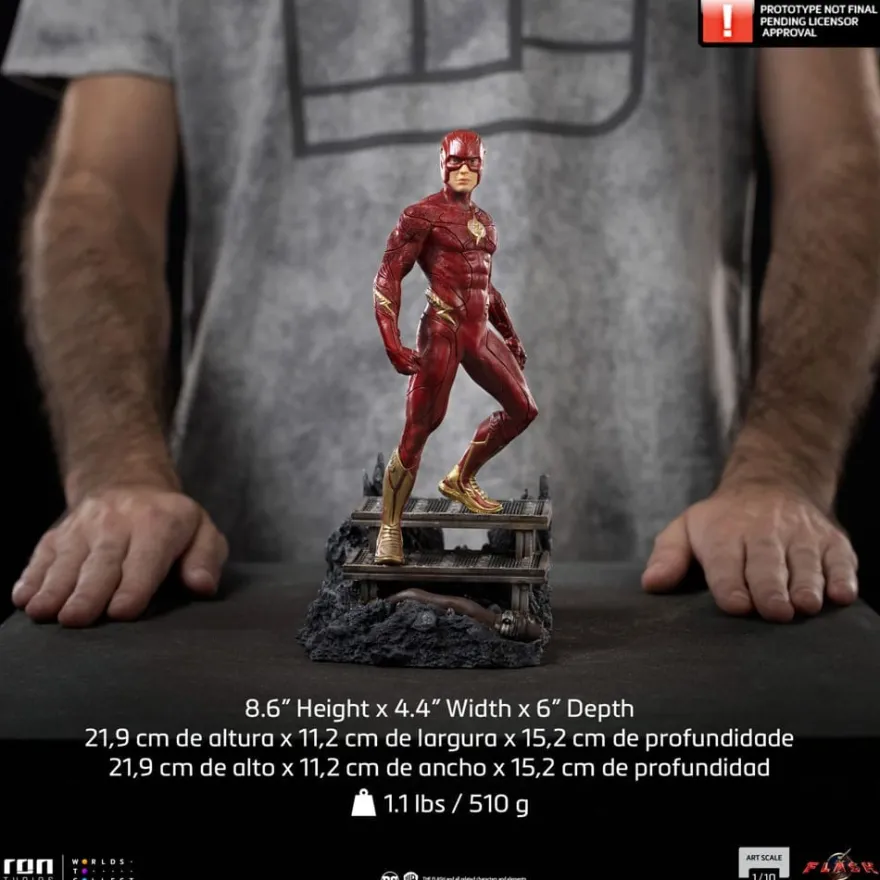 DC Comics The Flash Movie Art Scale Statue 1/10 The Flash 22 cm