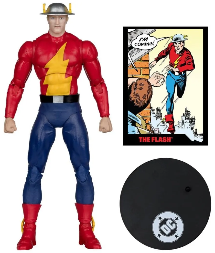 DC Direct Page Punchers Actionfigur The Flash Jay Garrick (The Flash #123) (Red Platinum Edition)