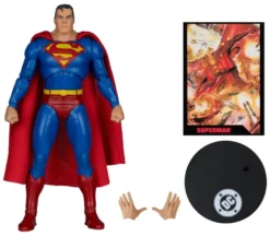 DC Direct Page Punchers Actionfigur Superman (Justice #1) (Red Platinum Edition) 19 cm